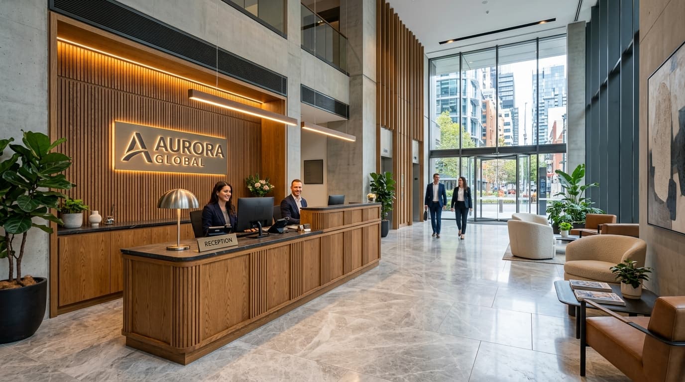 Corporate Lobby & Reception Design
