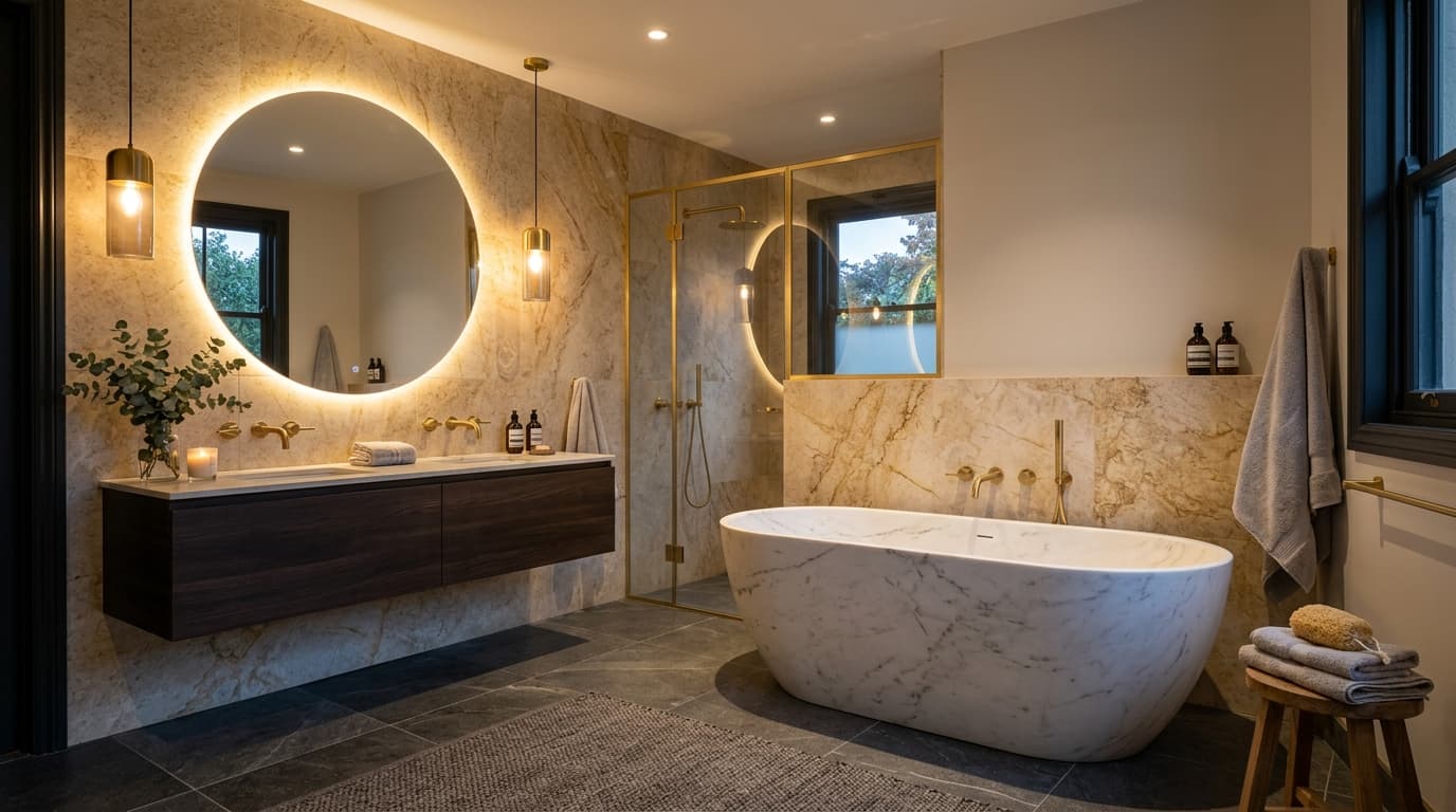 Luxury Marble Bathroom Suite