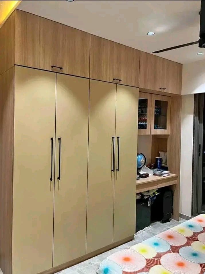 Wood Panel Hallway Design